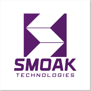 Smoak Technologies - Star City 2046 - Purple Posters and Art